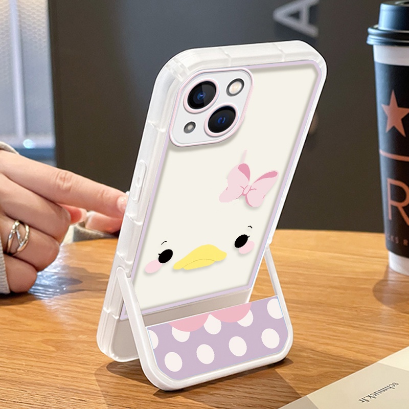 Ốp Điện Thoại Silicon Mềm Chống Sốc Kèm Giá Đỡ Cho IPhone 13 11 12 Pro X XR XS MAX 6 6S 7 8 Plus SE 2020