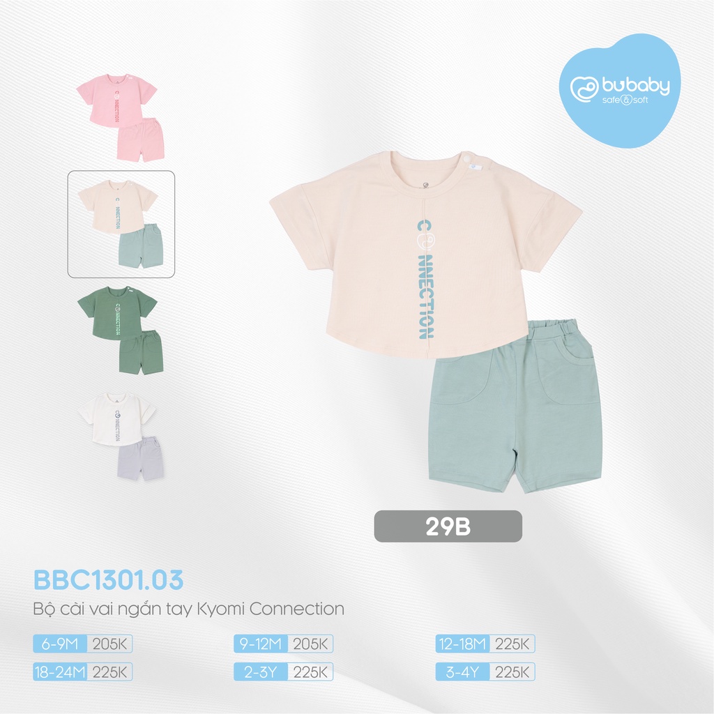 Bộ cài vai ngắn tay - Kyomi Connection BU