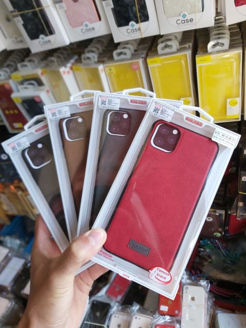 Ốp Lưng Da Hiệu Sulada Cao Cấp Cho iphone 11 pro/iphone 11/11 pro max