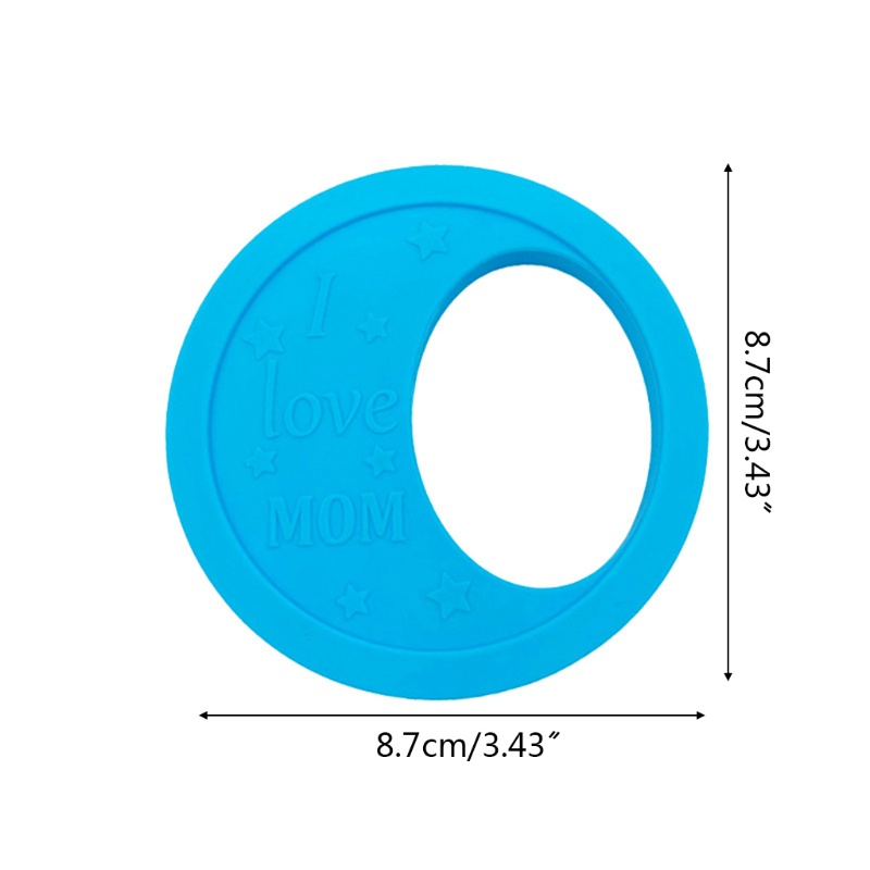 Đồ Chơi Gặm Nướu Bằng Silicone Hình Mặt Trăng Dành Cho Em Bé