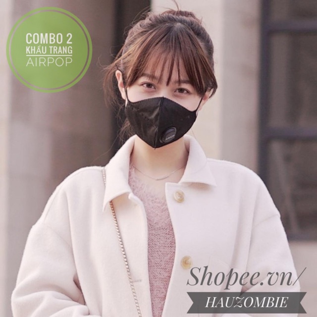 [RẺ VÔ ĐỊCH] Bộ 2 Khẩu Trang XIAOMI AIRPOP Chống Bụi PM2.5 Chính Hãng | BigBuy360 - bigbuy360.vn