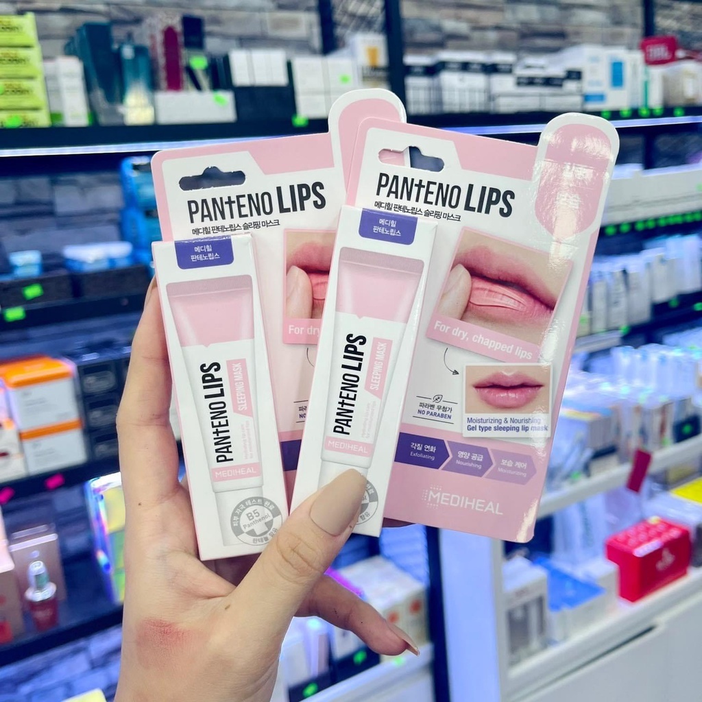 Son dưỡng Mediheal Labocare Panteno Lips 10ml cấp ẩm, giảm thâm môi Hàn Quốc