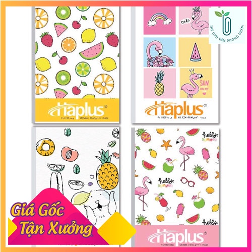 Hải Tiến Vở Kẻ Ngang 120 trang/ Haplus Fruit - Vở cao cấp Hải Tiến