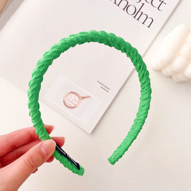 Băng Đô Cài Tóc Dạng Áp Lực Màu Sắc Kẹo Ngọt Phong Cách Hàn Quốc