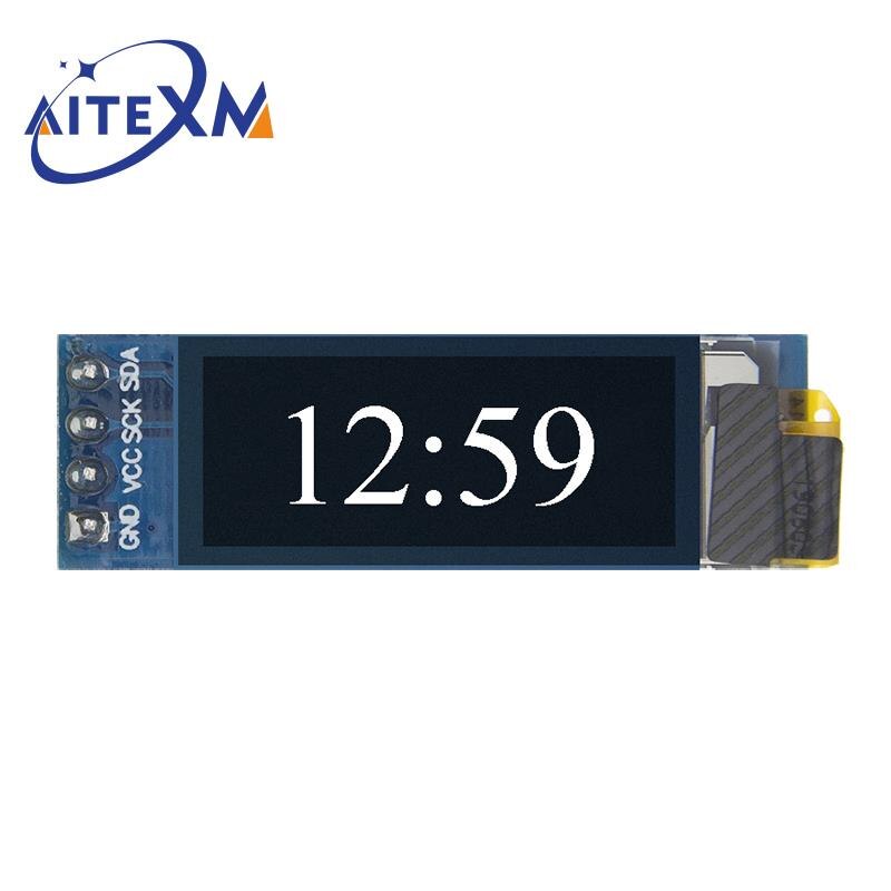 Mô Đun Màn Hình OLED 0.91 Inch 0.91 Chất Lượng Cao&quot; Mô-đun Hiển Thị Màn Hình LED LCD 128X32 OLED Trắng / Xanh Dương Cho Ardunio