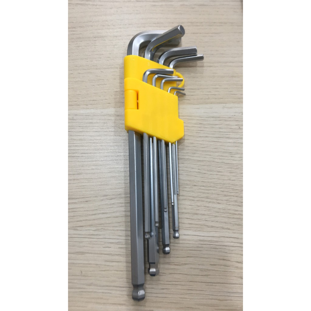 Bộ Lục Giác 9 Cây HỆ MÉT 1.5--10mm
