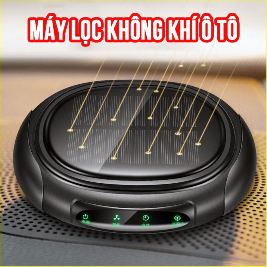 Máy Lọc Không Khí Xe Hơi Gia Đình Năng Lượng Mặt Trời EoZon Mang Không Gian Xanh Đến Xế Yêu Của Bạn [CHÍNH HÃN