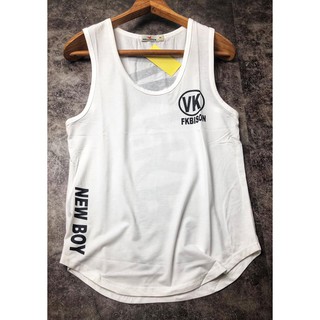 Áo tanktop tập gym nam vạt bầu BL009, Áo ba lỗ gym thun co dãn 4 chiều [Gym]