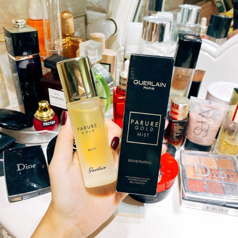 Xịt khoá makeup Guerlain Parure Gold Mist 30ml | BigBuy360 - bigbuy360.vn