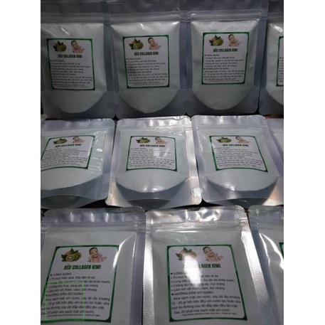 100gr Bột Dẻo Collagen Kiwi đắp mịn cực thích