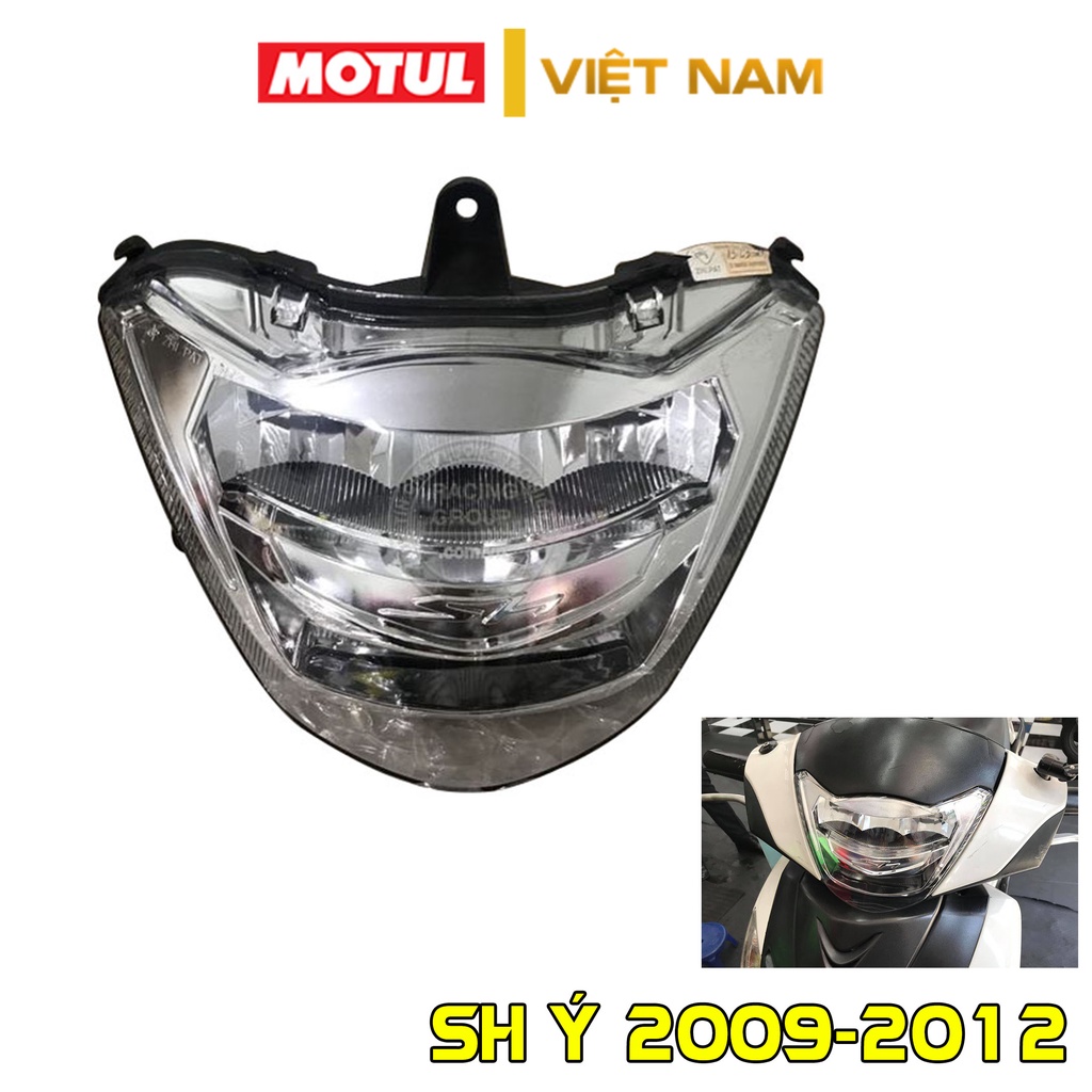 Chóa đèn SH Ý nhập 2009 -2012, đèn pha led 2 tầng siêu sáng Zhi.pat chính hãng - bảo hành 2 Năm