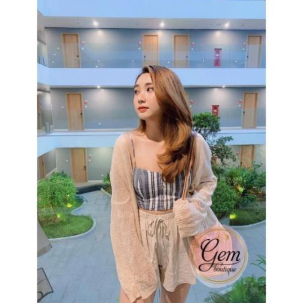 Áo khoác Cadigan Len Mỏng siêu Hot mới về