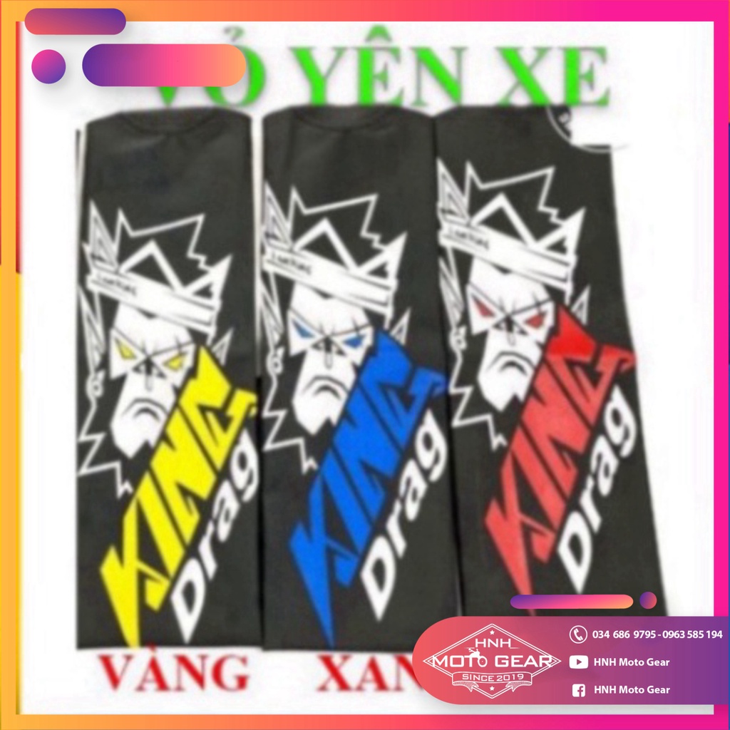 Bọc Yên Xe Máy Kiểu KingDrag Racing Bền Màu