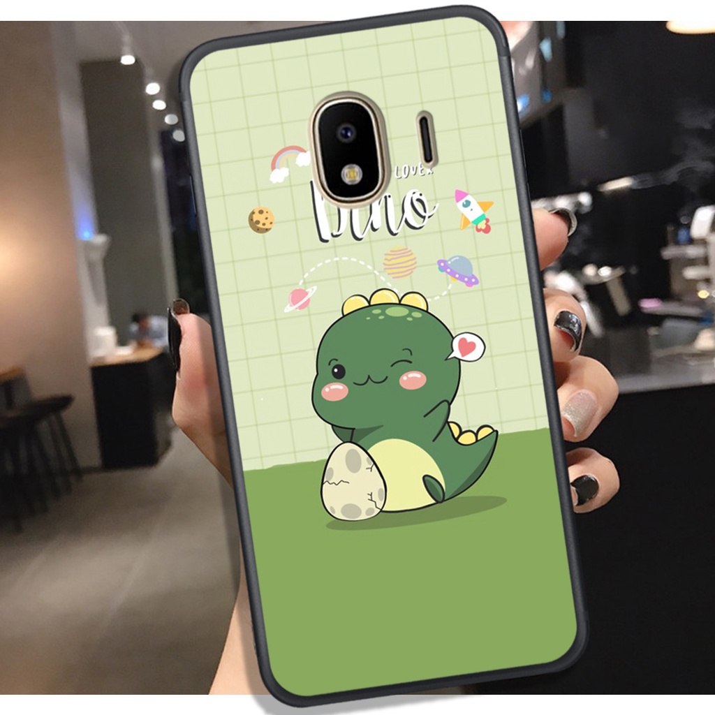 [HOT]ỐP SAMSUNG J4 - J2 PRO - J2 CORE , IN HÌNH KHỦNG LONG CHIBI SIÊU DỄ THƯƠNG.