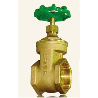 Van cửa đồng + inox den trong 1/2
