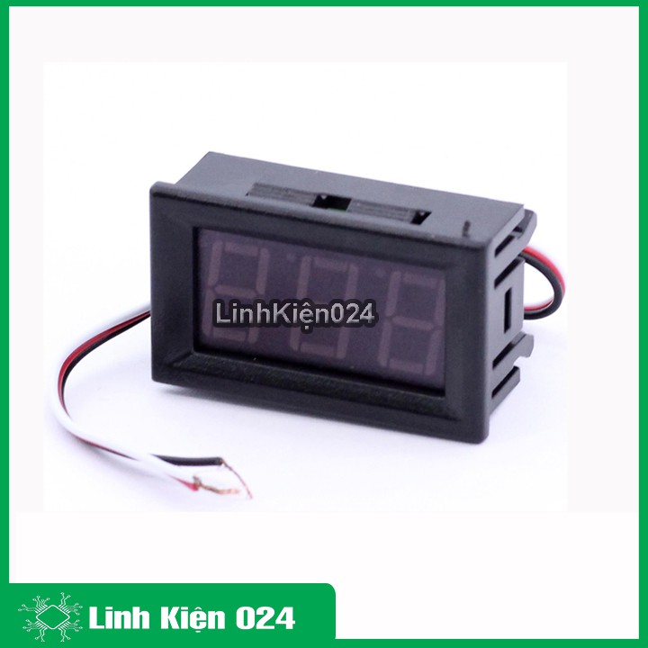 Vôn Kế Điện Tử 0.56 Inch 5-120VDC Đỏ