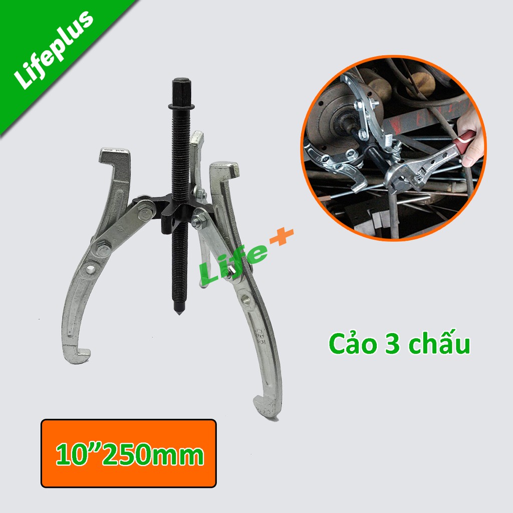 Vam Cảo 3 chấu tháo vòng bi 10 inch 250mm