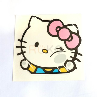 Tem dán, Deca trang trí hình hello kitty
