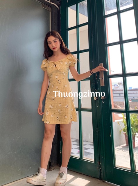 [Ảnh thật/Video] Váy kèm tubal nhiều màu vàng /đen /tím