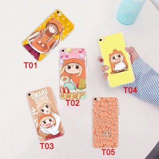 Ốp điện thoại mềm trong suốt hình Himouto! Umaru-chan 136GT cho iPhone 8 7 6s 6 plus 5 5S SE 5C 4 4s