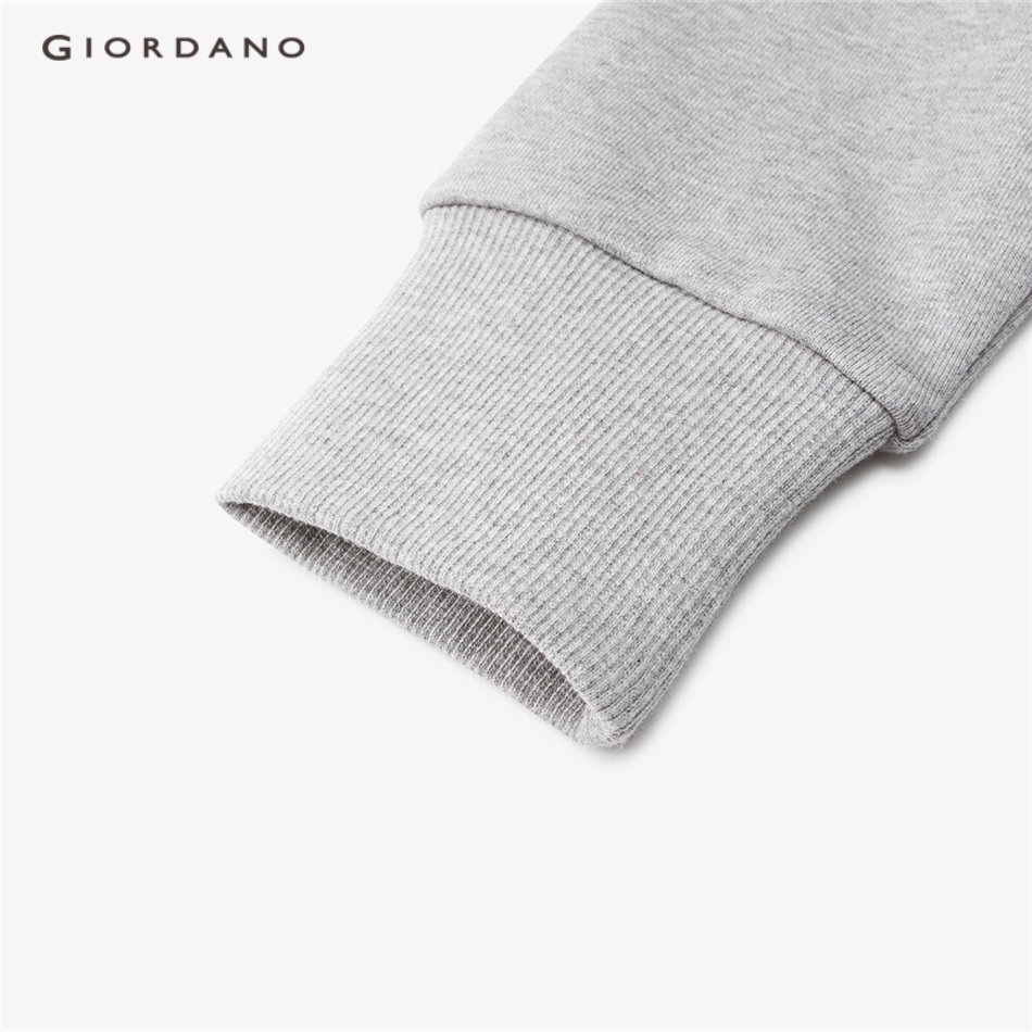 Áo khoác GIORDANO 13372801 vải thô cổ đứng mở cho nữ