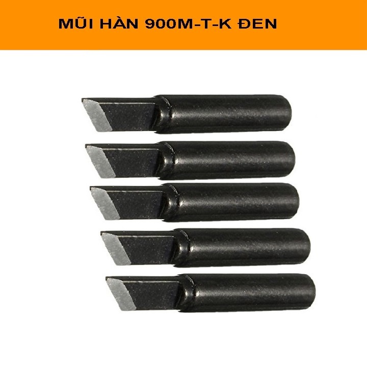 Bộ 5 Mũi Hàn Dao Đen Cho Mỏ Hàn 936-900M-T-K