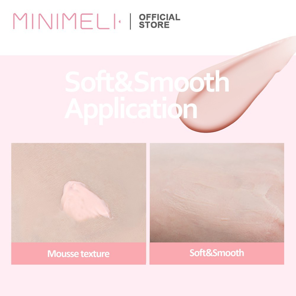 Kem lót MINIMELI trang điểm mặt lì làm tàng hình lỗ chân lông 20ml | BigBuy360 - bigbuy360.vn