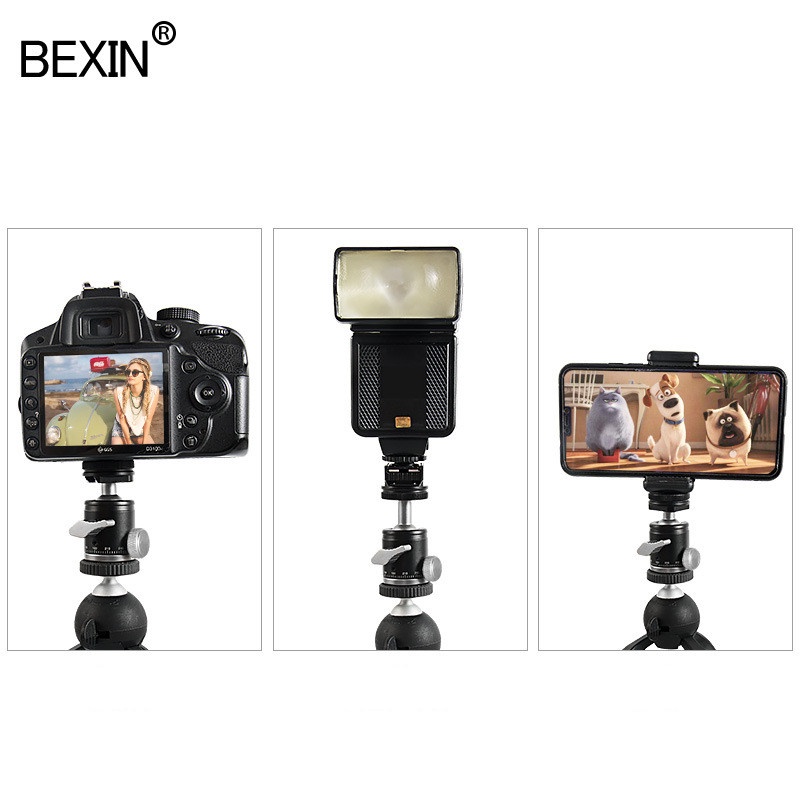 Đầu gắn Mini bằng hợp kim nhôm K-19 cho giá đỡ ba chân | BigBuy360 - bigbuy360.vn