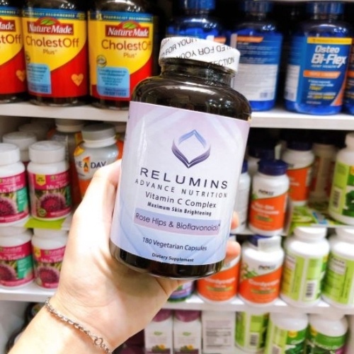 Viên Uống Trắng Da Relumins Advanced Skin Nutrients 1650mg Hộp 90 viên chính hãng Mỹ - licy house