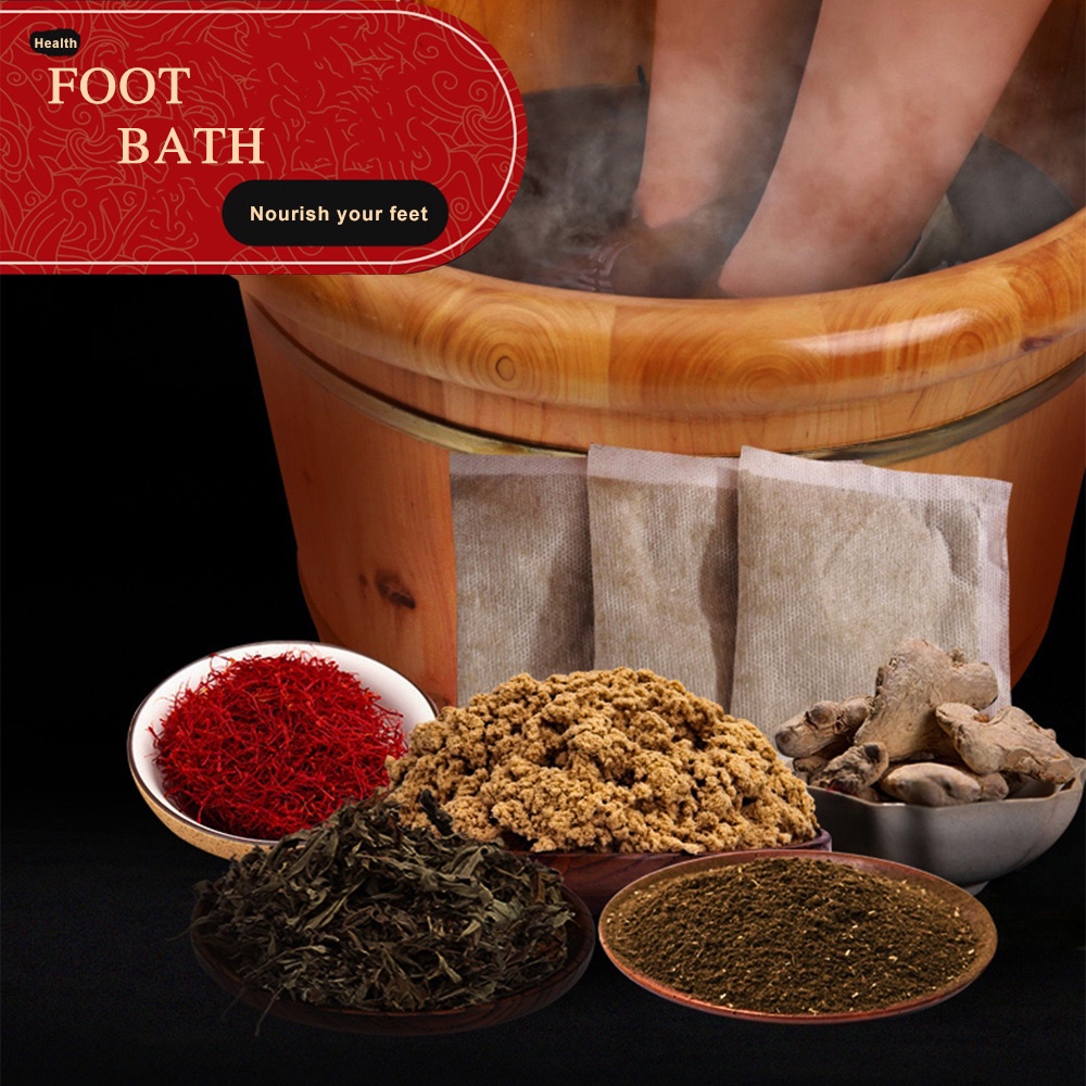 Bộ 30 Túi Bột Ngâm Chân Trung Hoa Thải Độc Giảm Cân Lạnh