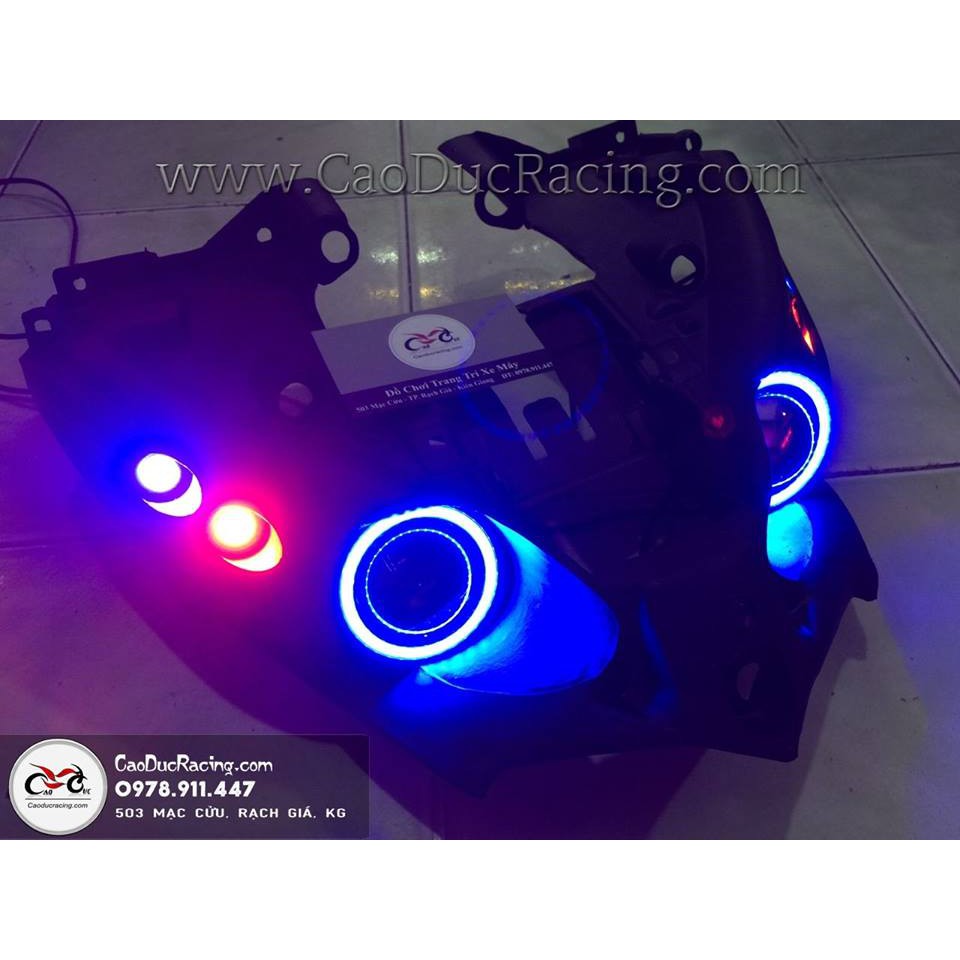 [Rẻ Nhất Shopee] MẮT CÚ EX135 - MẮT CÚ EXCITER 135 - MÀU XANH DƯƠNG