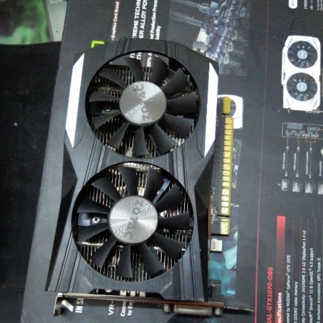 Vga zotac 1050 2gb bh fpt 7/2020