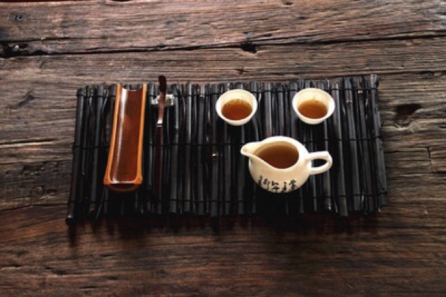 Combo: 2 món—Bộ Cung Nhãn tre siêu già — sản phẩm thủ công bằng tre già 100%