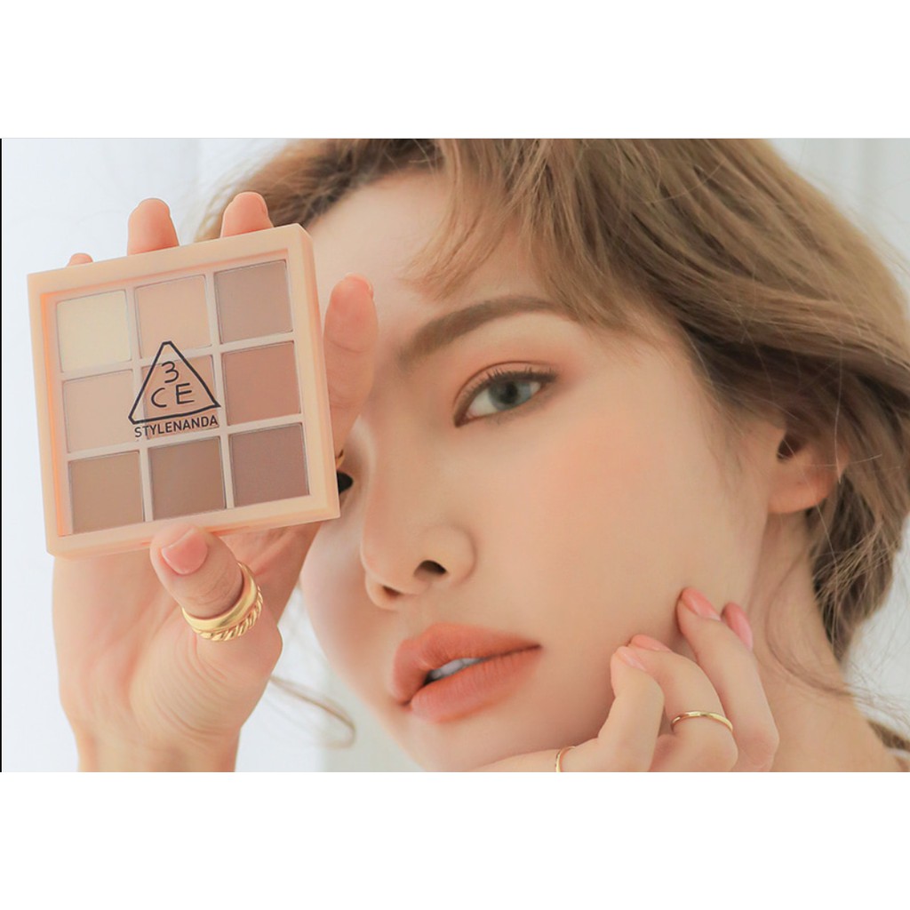 Bảng Phấn Mắt 9 Màu 3ce Mood Recipe Multi Eye Color Palette