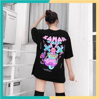 Áo thun nữ form rộng tay lỡ. áo thun nam form rộng tay lỡ SVMUA Cotton oversize form rộng KAWALL