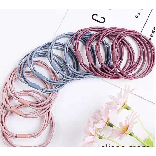 Cột Tóc 3 sợi Nhiều Màu Sắc Thời Trang cho bạn gái Phong cách Hàn Quốc   CT031