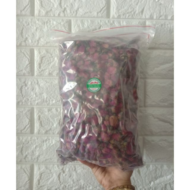 [Giá tốt] Trà hoa hồng sấy khô Đà Lạt (Túi Zip 100g)