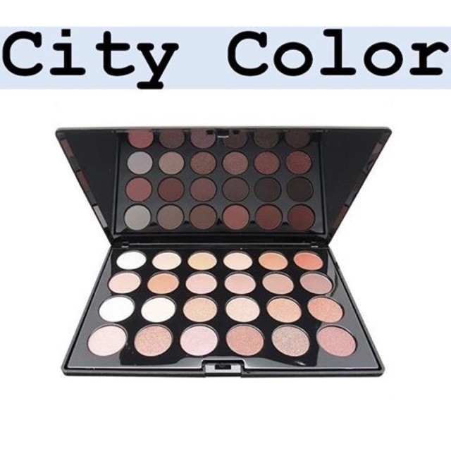 BẢNG MÀU MẮT CITY COLOR MATTE & SHIMMER 24 SHADE SHADOW PALETTE Daily_Essentials