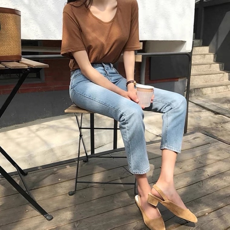quần jeans HQ dáng lỡ (thanh lí)