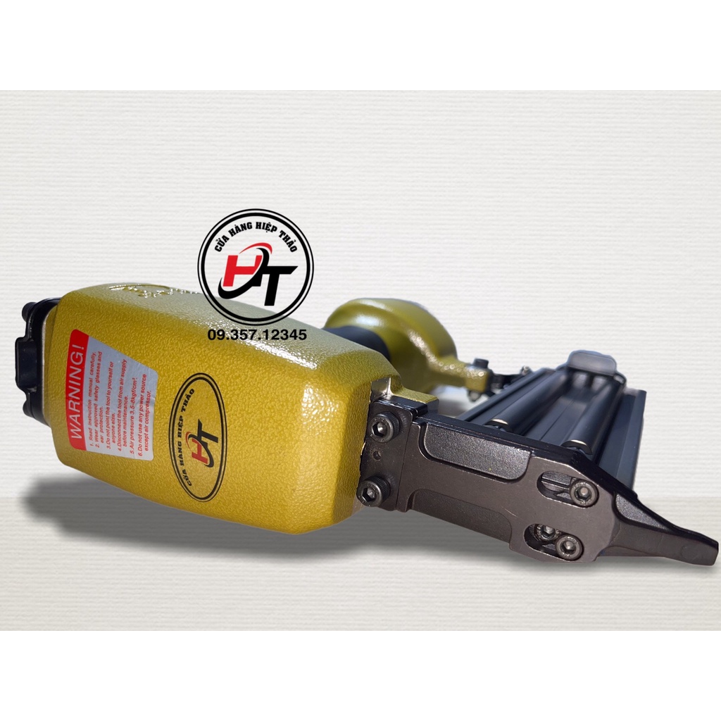 Súng bắn đinh gỗ thẳng F50 máy bắn ghim hơi Meite SBD-F50-MT