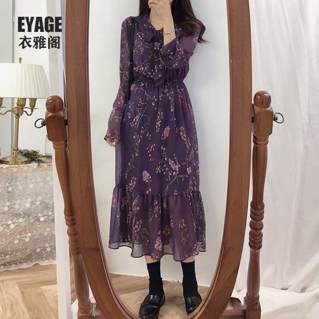 Váy hoa nhí bèo nhún nhiều size