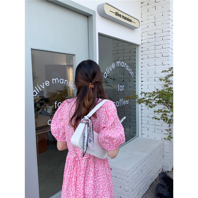 Túi Xách Đeo Dưới Cánh Tay Đính Nơ Nhỏ Thời Trang Mùa Hè Mới