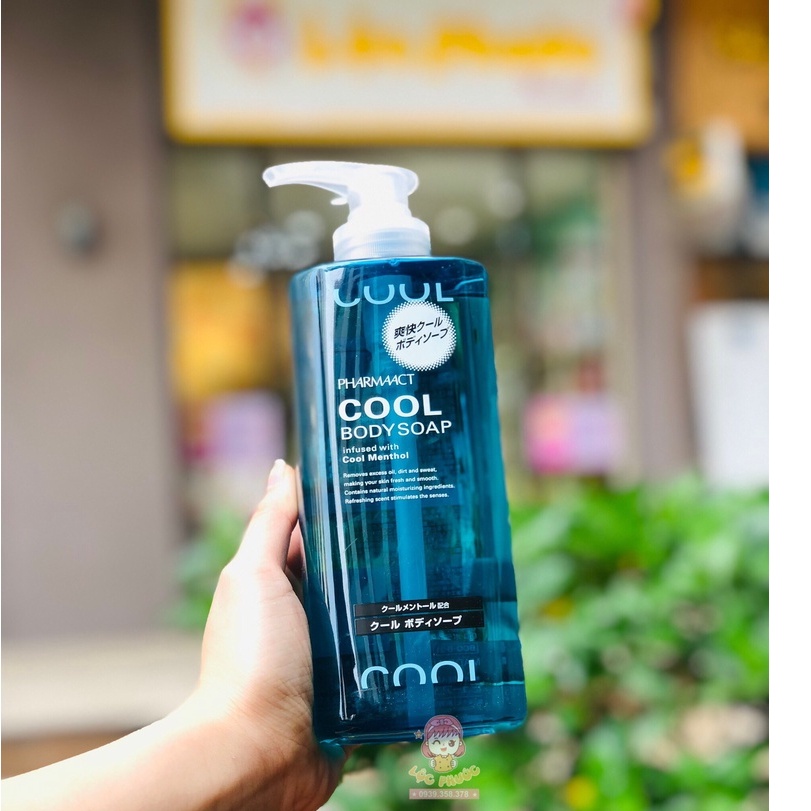 SỮA TẮM LẠNH PHARMAACT COOL XD 600ML NHẬT BẢN