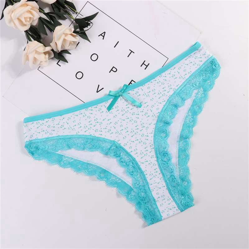 Bộ 5 quần lót cotton thoải mái xinh xắn cho nữ