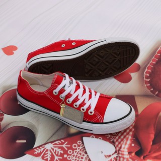 Giày CV AllStar Classic Màu Đỏ Cổ Thấp Nam