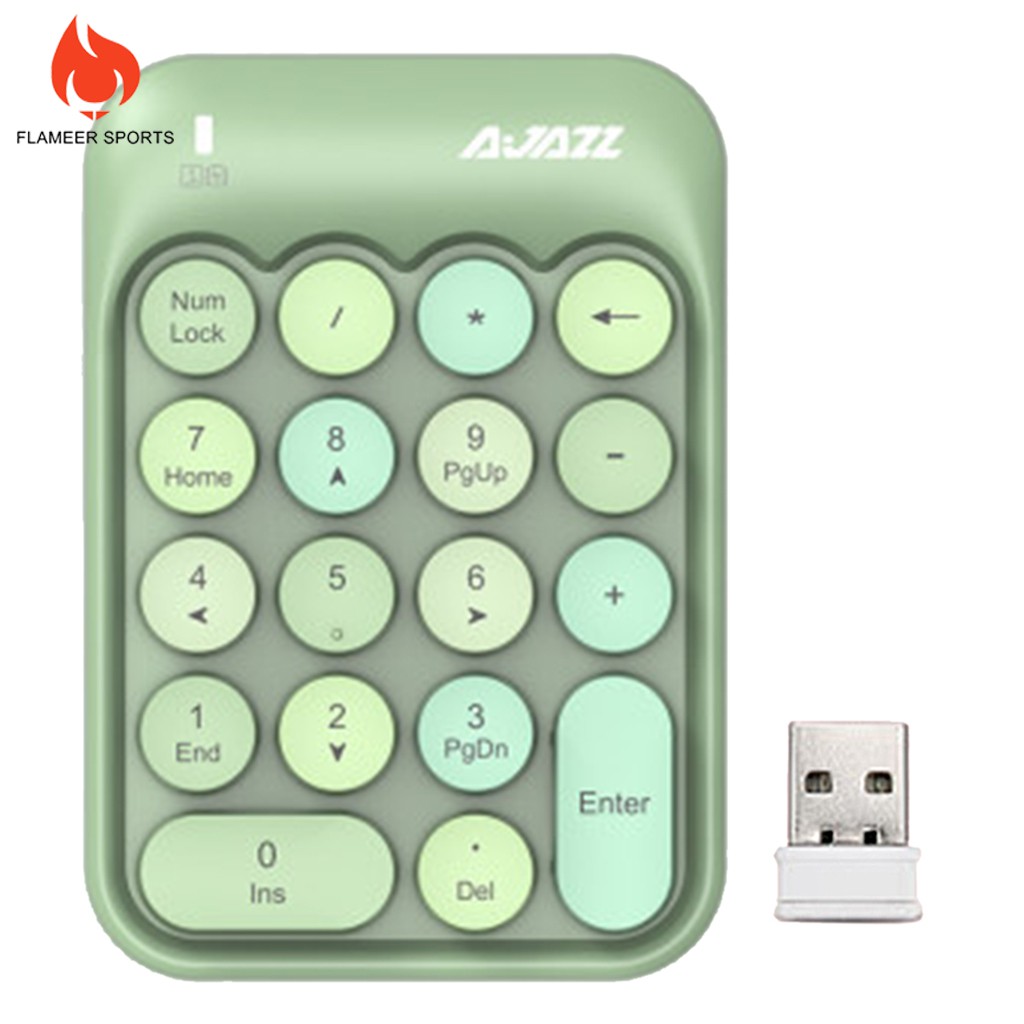 Bàn Phím Số Không Dây 18 Phím | BigBuy360 - bigbuy360.vn