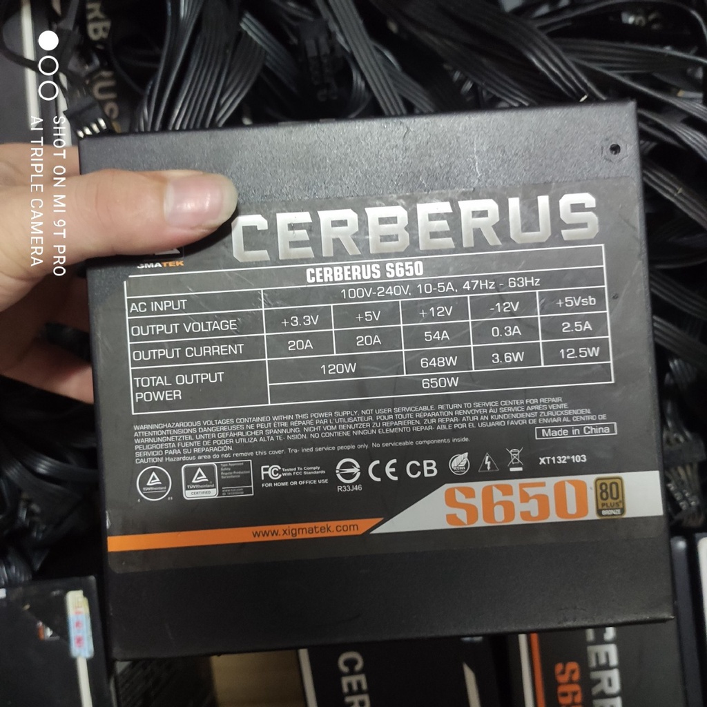 Nguồn máy tính Xigmatek X-power II 500w công suất thực