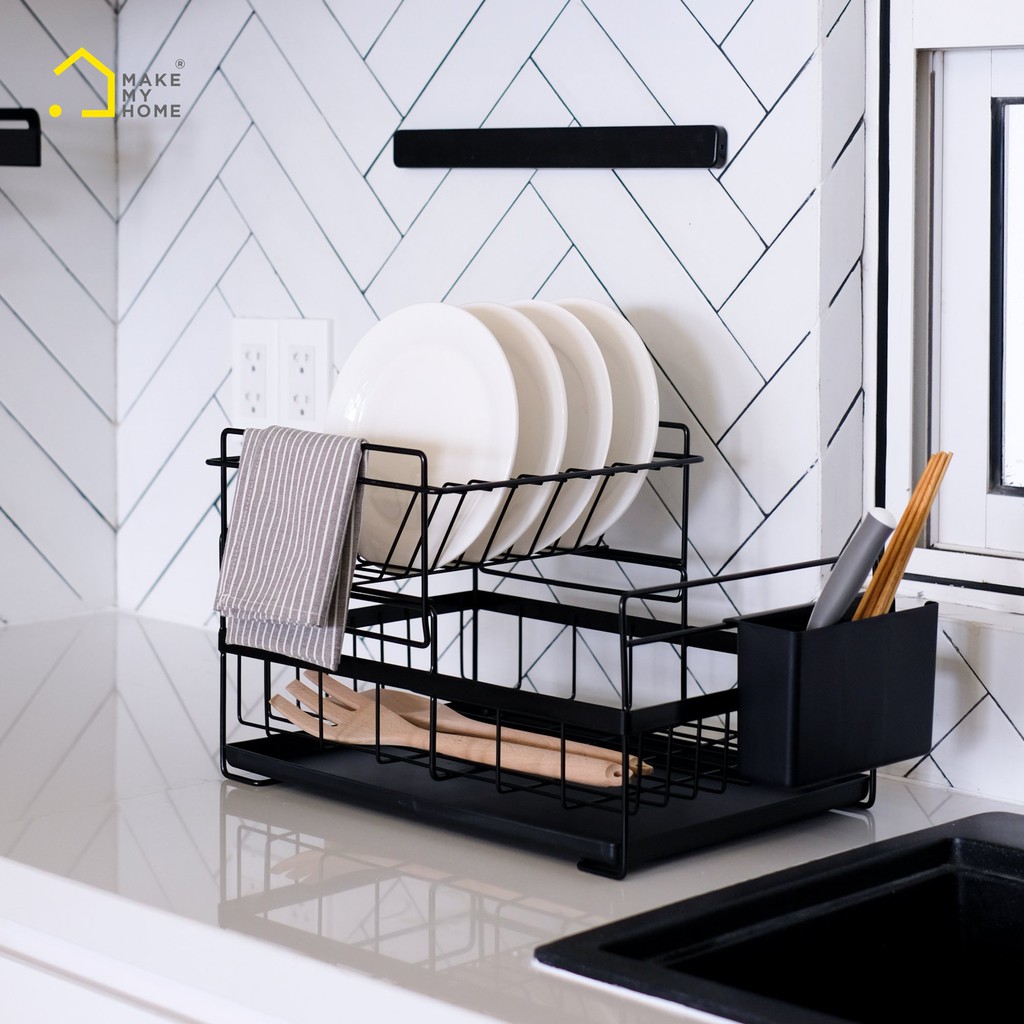 Kệ Bếp, Kệ Úp Chén Bát, Kệ Úp Chén Dĩa 2 Tầng Đa Năng NET | BigBuy360 - bigbuy360.vn