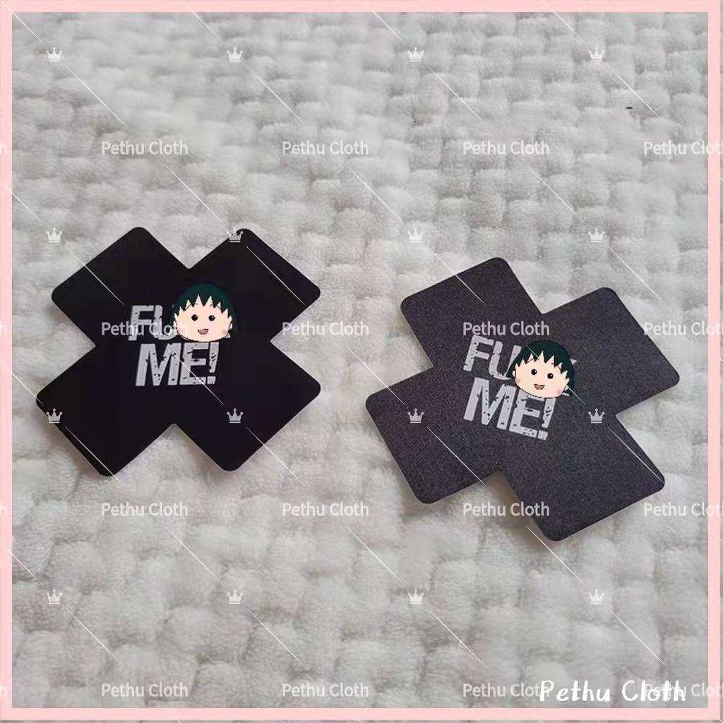 （Q1,HCM）【F*ck me】miếng dán ngực siêu sexy---Có thể kết hợp với bất kì váy ngủ nào của shop