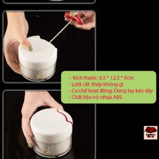 Cối xay tỏi ớt đa năng tiện lợi, nhỏ gọn, dễ sử dụng [XAY TỎI ỚT]